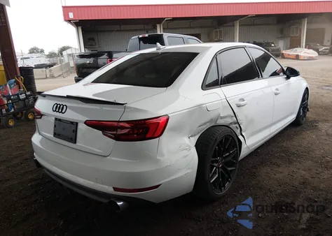 2017 Audi A4 2.0T Premium from USA, damaged, VIN WAUGNAF48HN024591